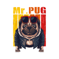 Pugs Rockeros y Patriotas